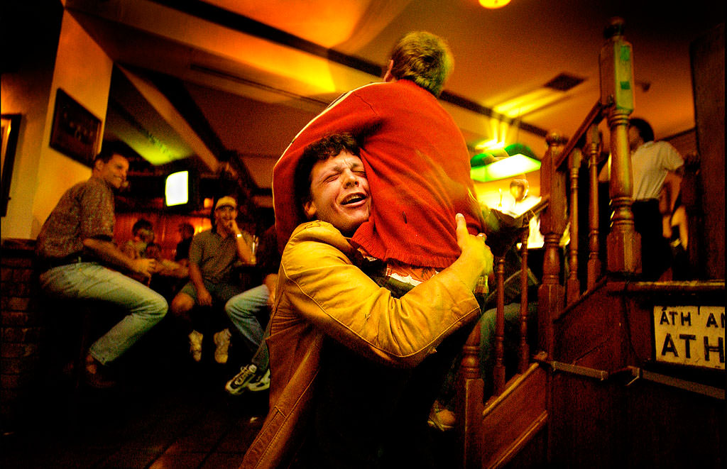 Karaoke im Irish-Pub, Reportage